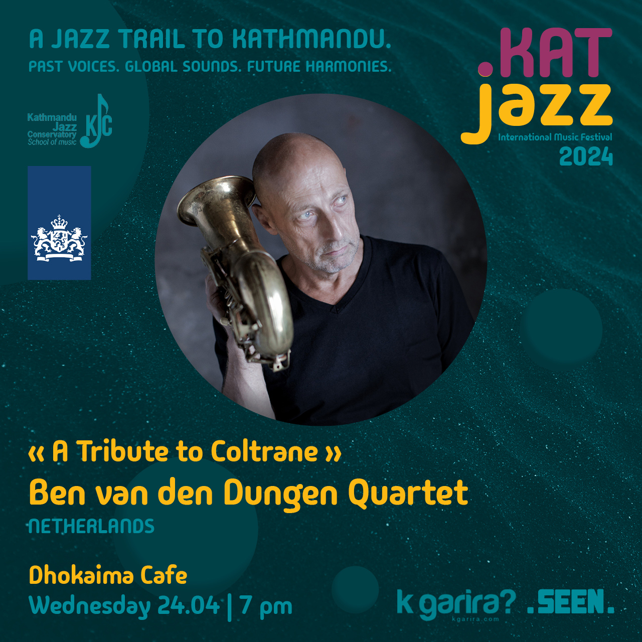 Kat Jazz - A Tribute to Coltrane by Ben van den Dungen Quartet