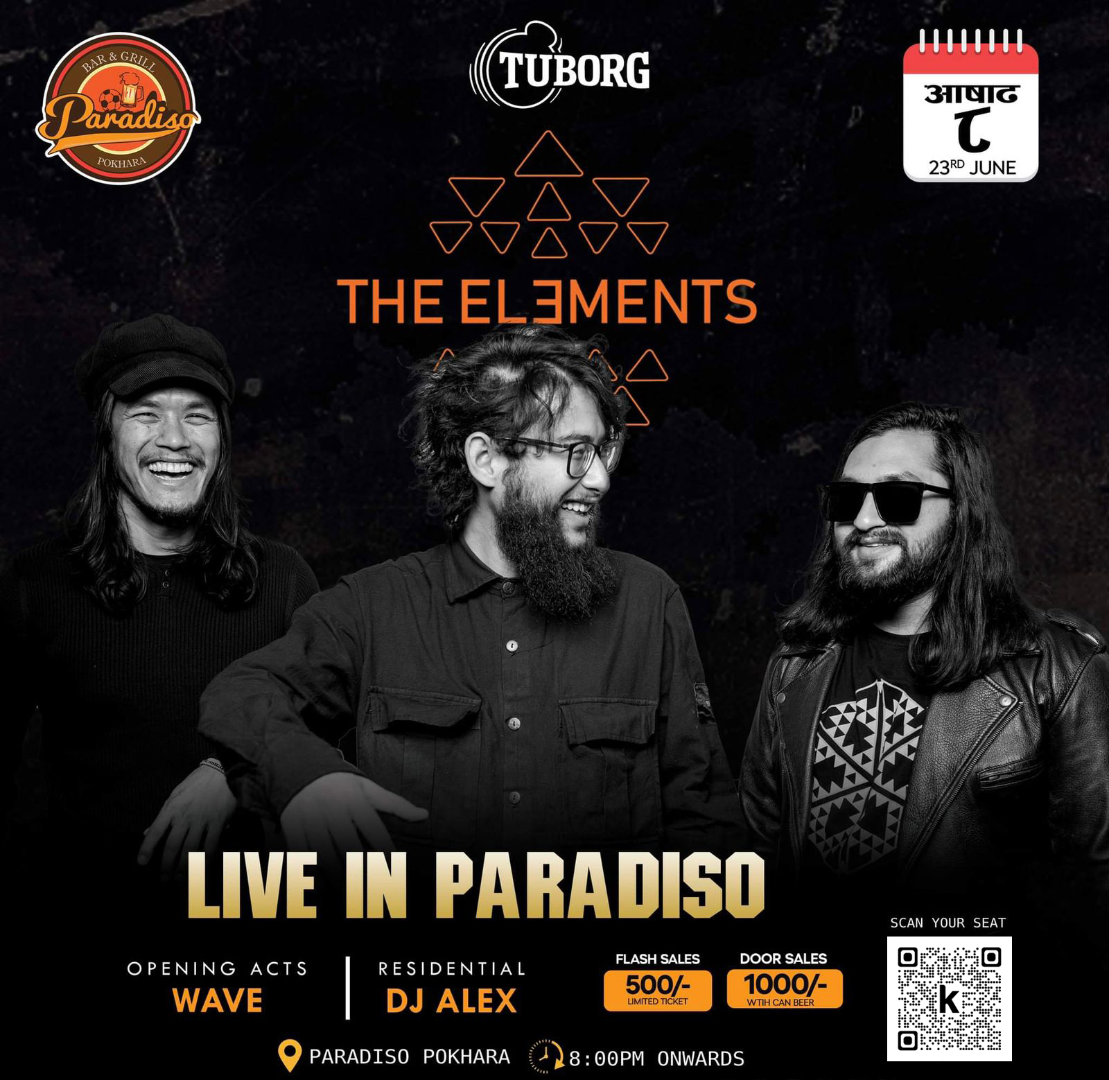 The Elements LIVE in Paradiso Pokhara