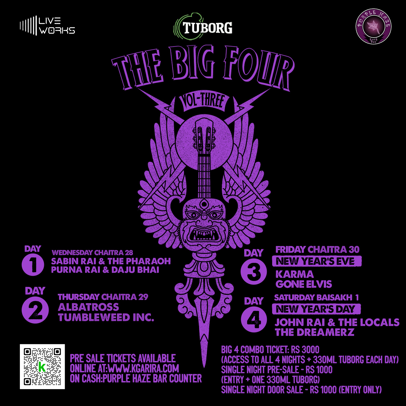 Purple Haze - The Big Four Vol-3