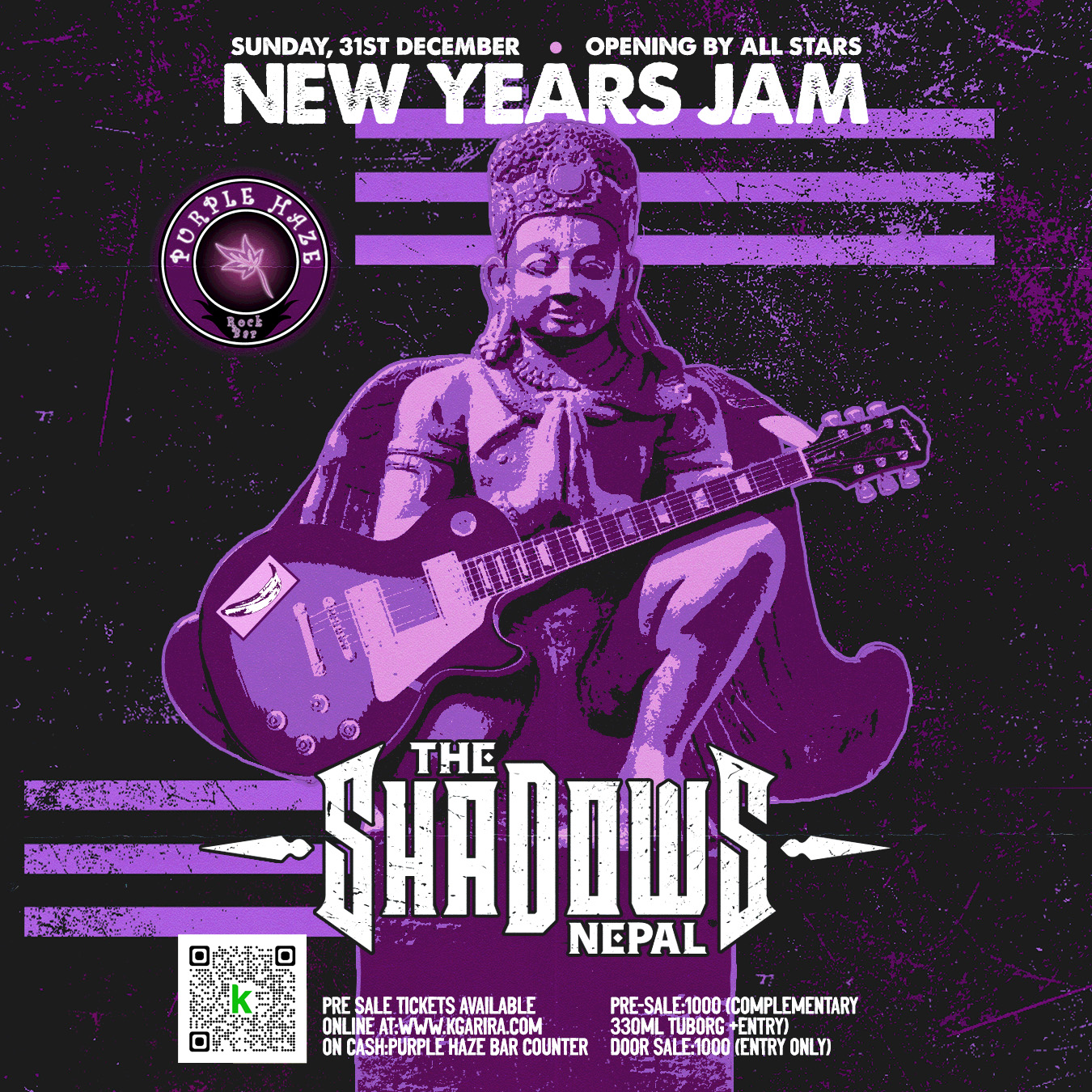 Purple Haze New Year's Jam Ft. The Shadows Nepal