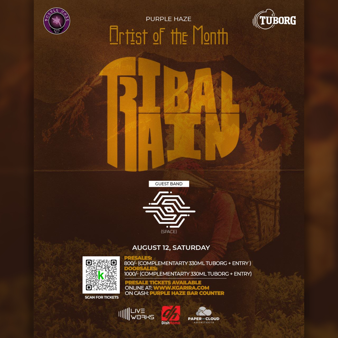 Tribal Rain - Artist of The Month at Purple Haze