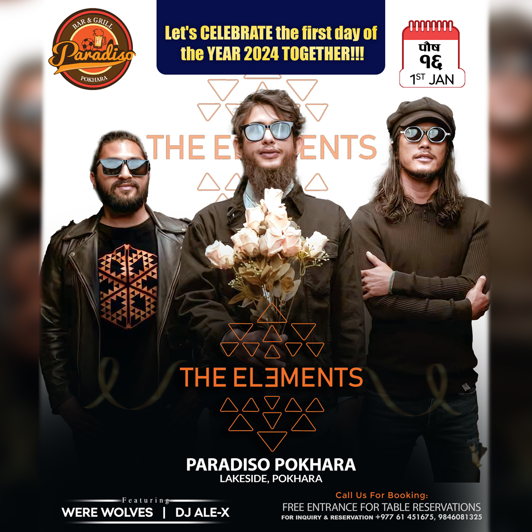 The Elements LIVE at Paradiso Pokhara