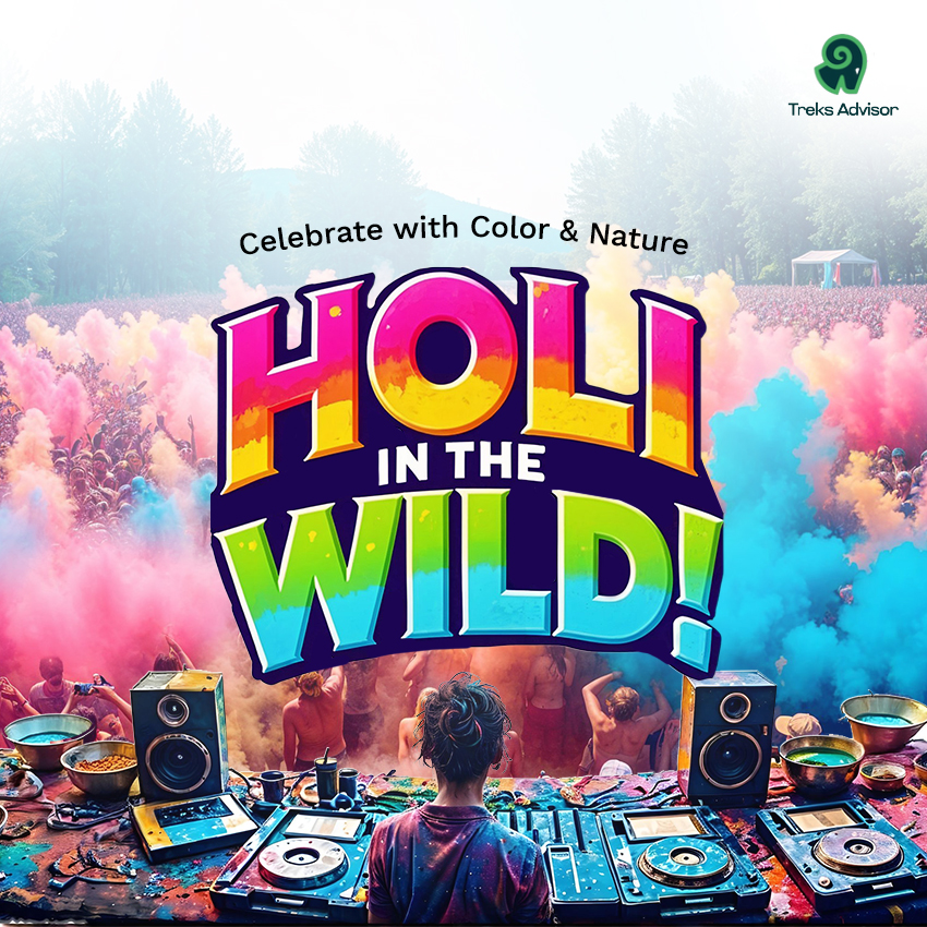 HOLI IN THE WILD: CELEBRATE WITH UNLIMITED FOOD AND A COMPLIMENTARY BEVERAGE