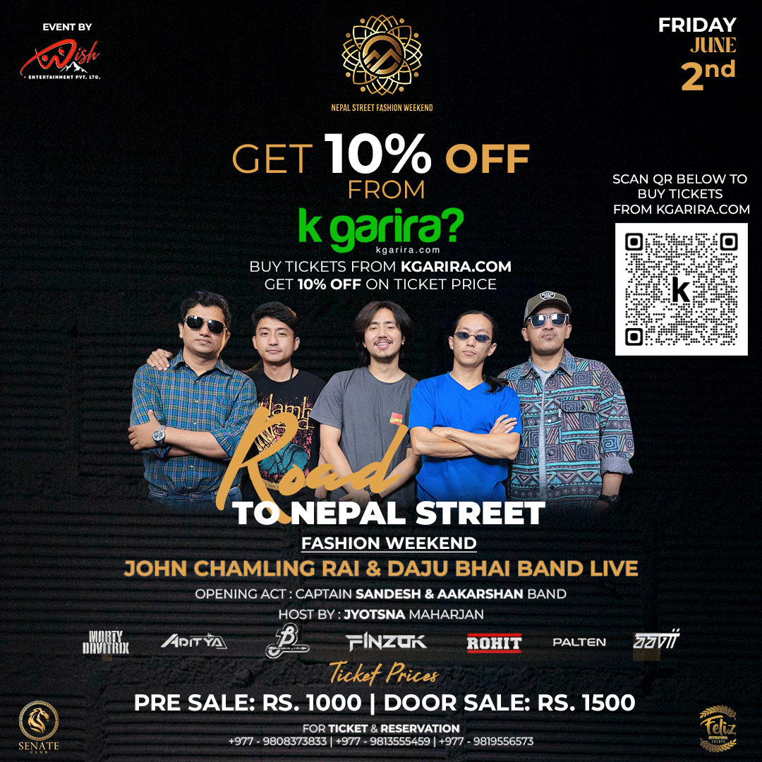 John Chamling Rai & Daju Bhai Band LIVE | Road to Nepal Street Fashion Weekend