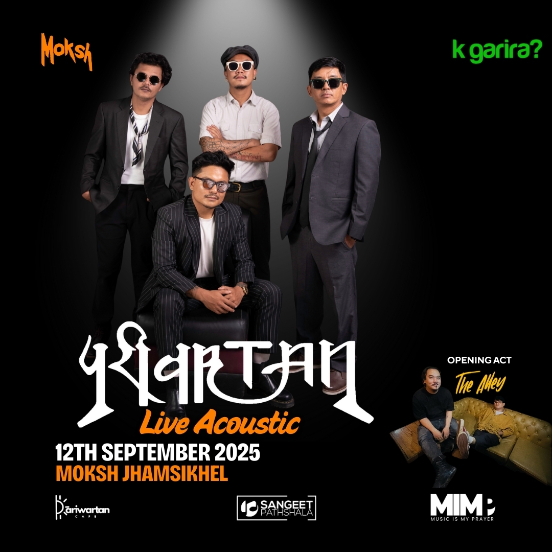 Pariwartan Live Acoustic at Moksh | Opening Act by The Alley