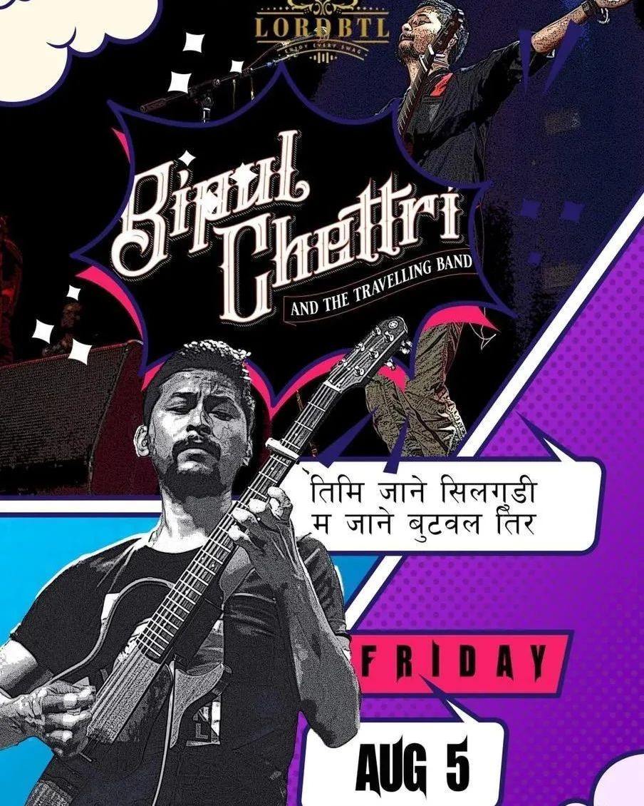 Bipul Chettri & The Travelling Band at Lord Butwal