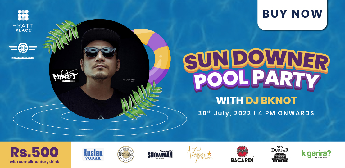 Sundowner Pool Party with DJ BKNOT