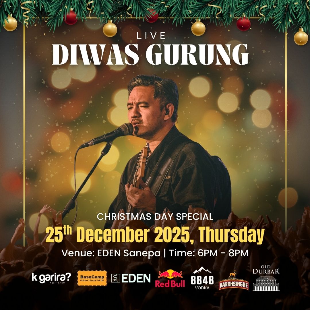 Christmas Day with Diwas Gurung at Eden Garden
