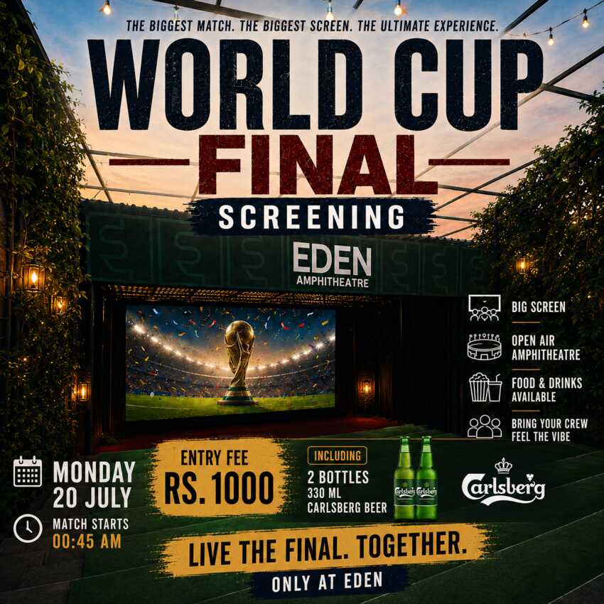 FIFA World Cup 2026™ Final Screening at Eden Amphitheater