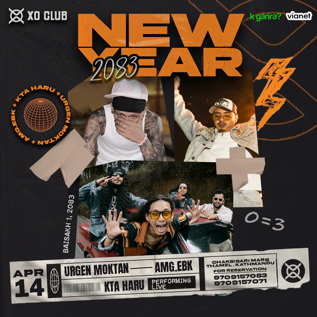 New Year 2083 at XO Club Ft. Kta Haru, Urgen Moktan, AMG.EBK