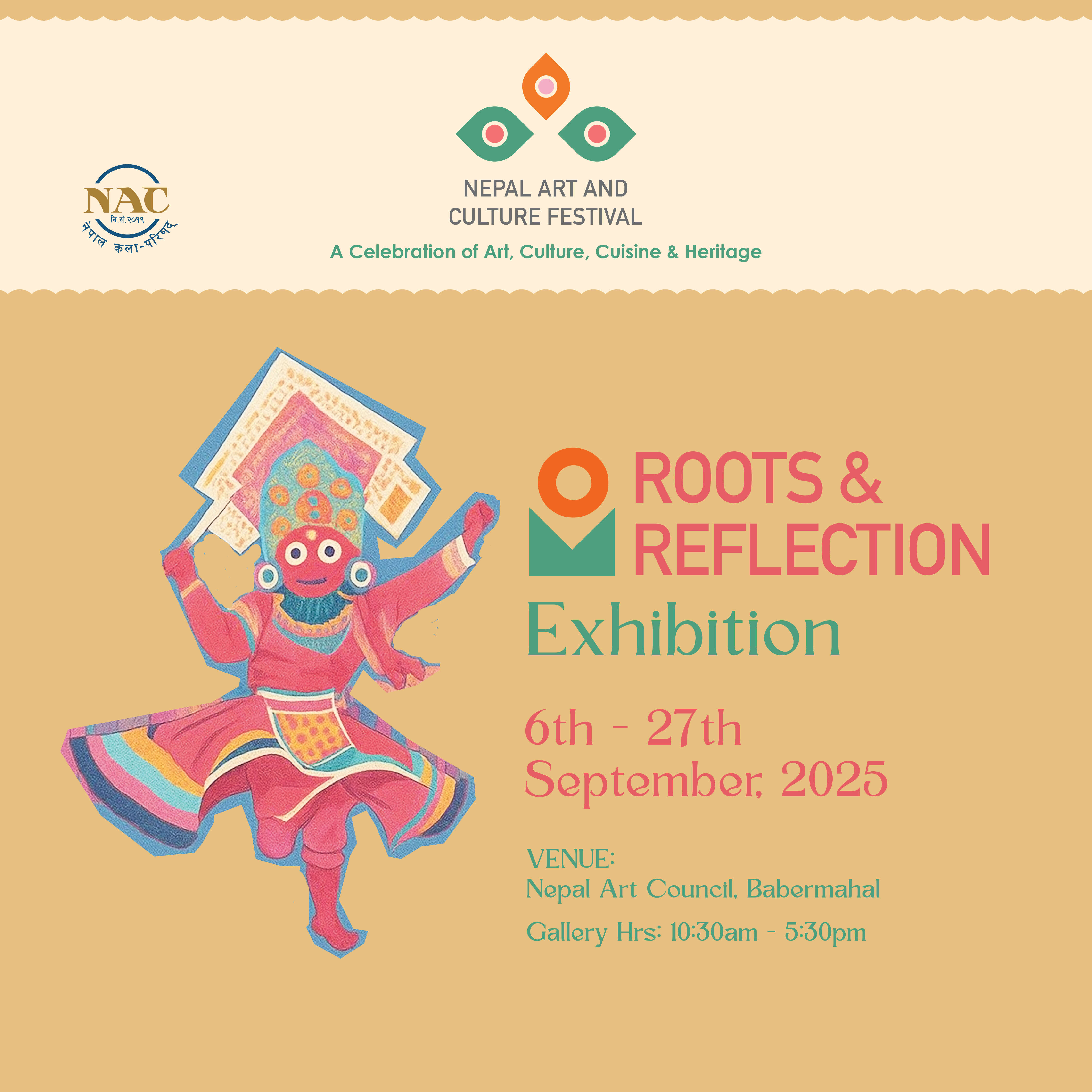 ROOTS & REFLECTION EXHIBITION | NEPAL ART & CULTURE FESTIVAL 2025