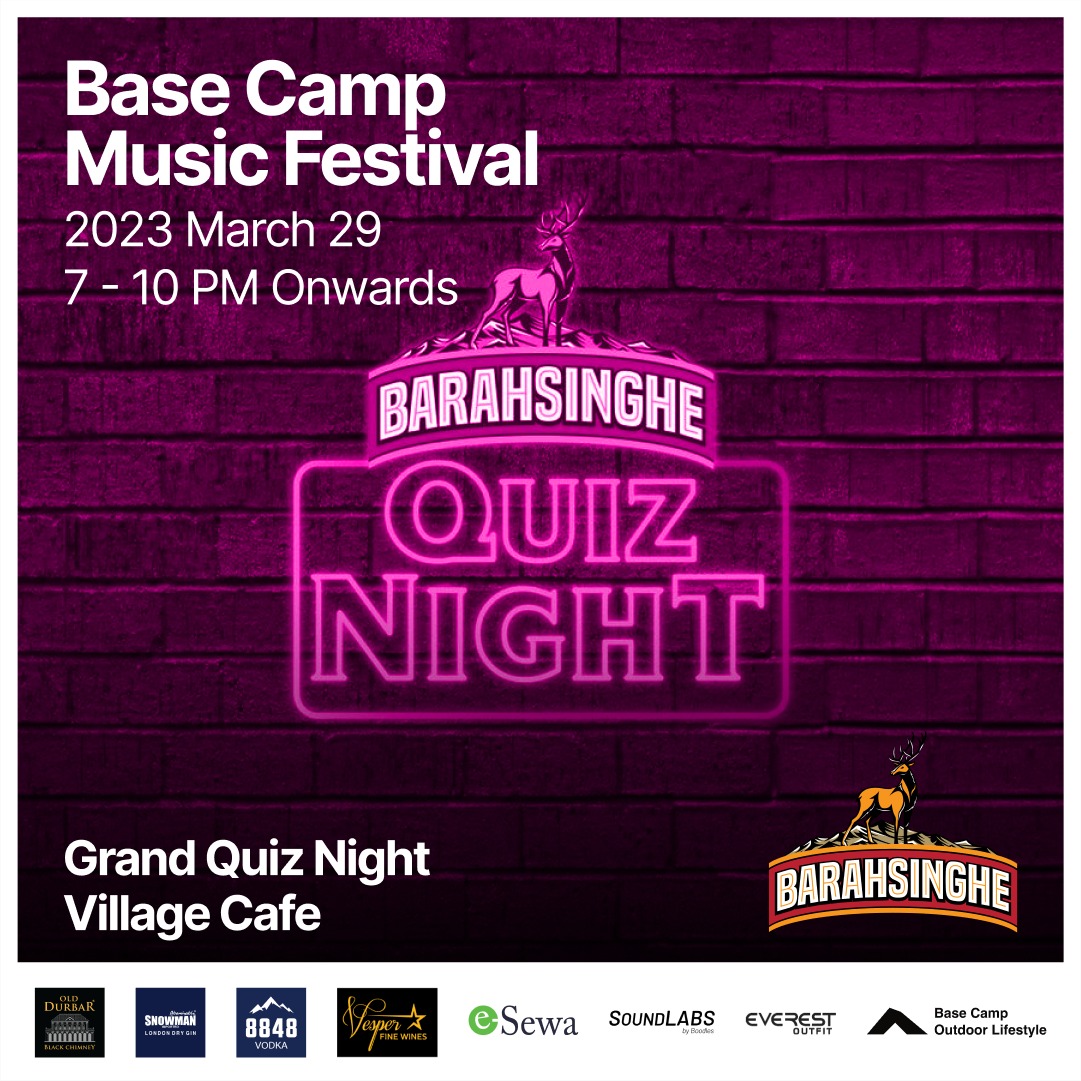 GRAND QUIZ NIGHT - Basecamp Music Festival