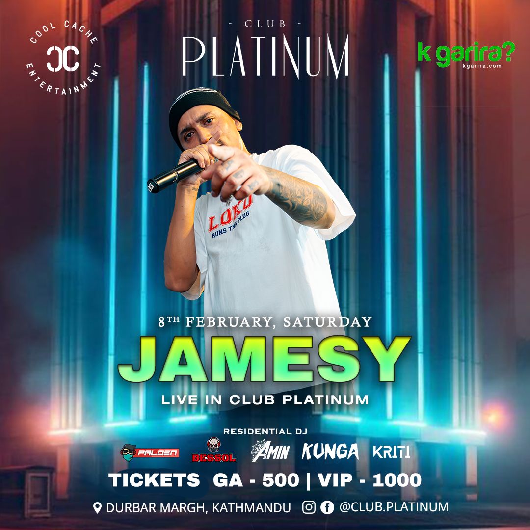 JAMESY LIVE IN CLUB PLATINUM