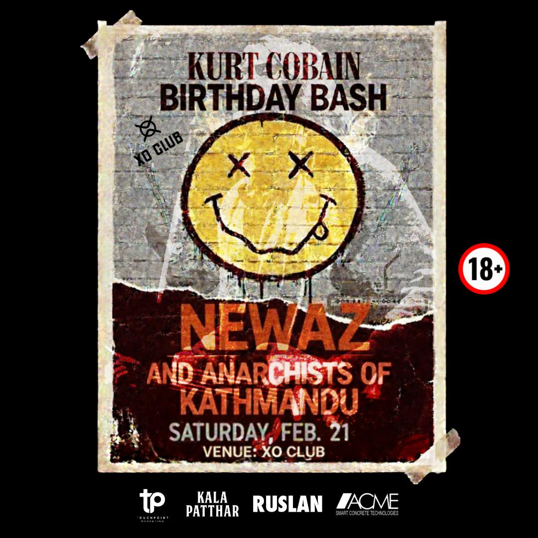 Kurt Cobain Birthday Bash Ft. Newaz at XO Club