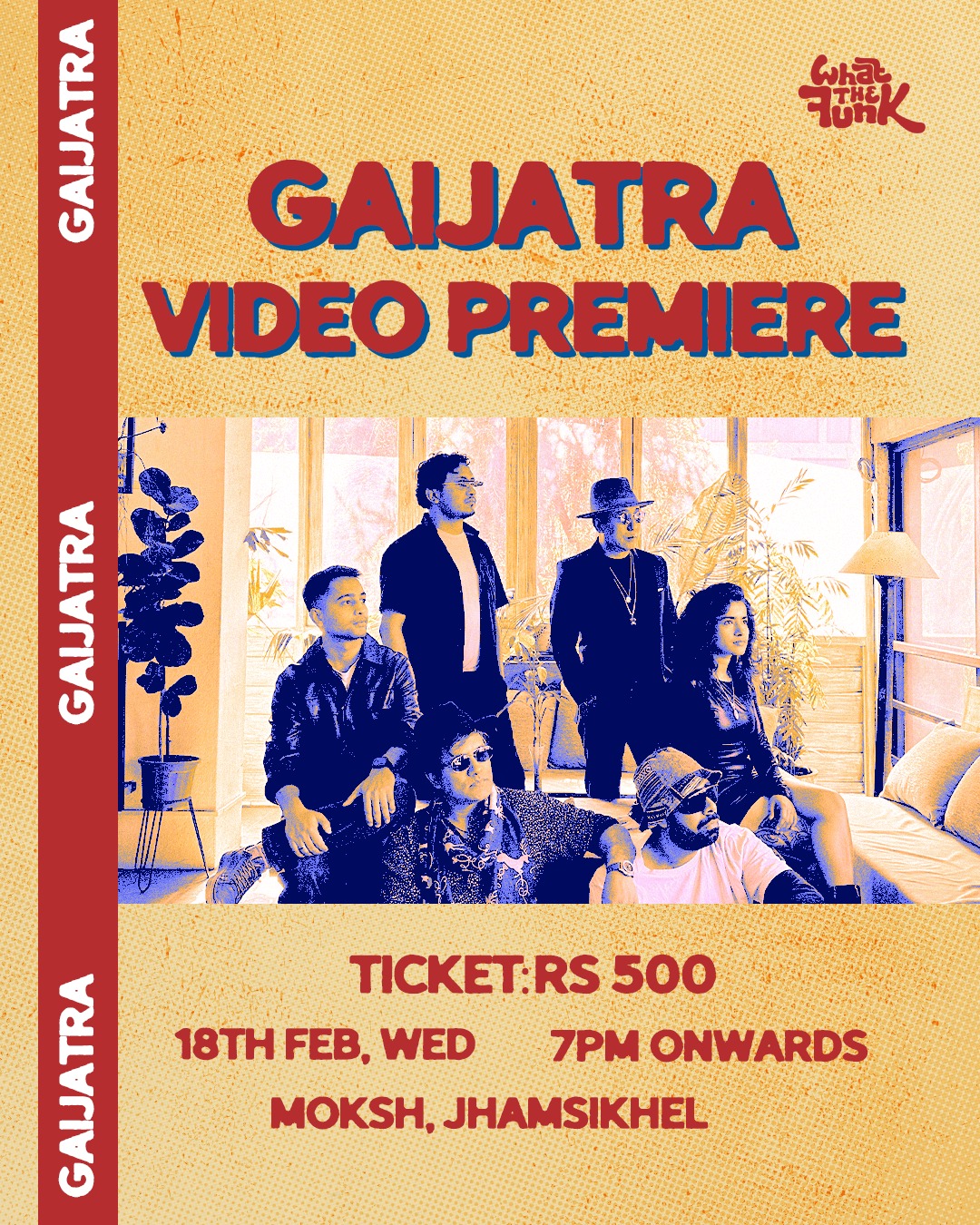 GAIJATRA VIDEO PREMIERE | WHAT THE FUNK | MOKSH