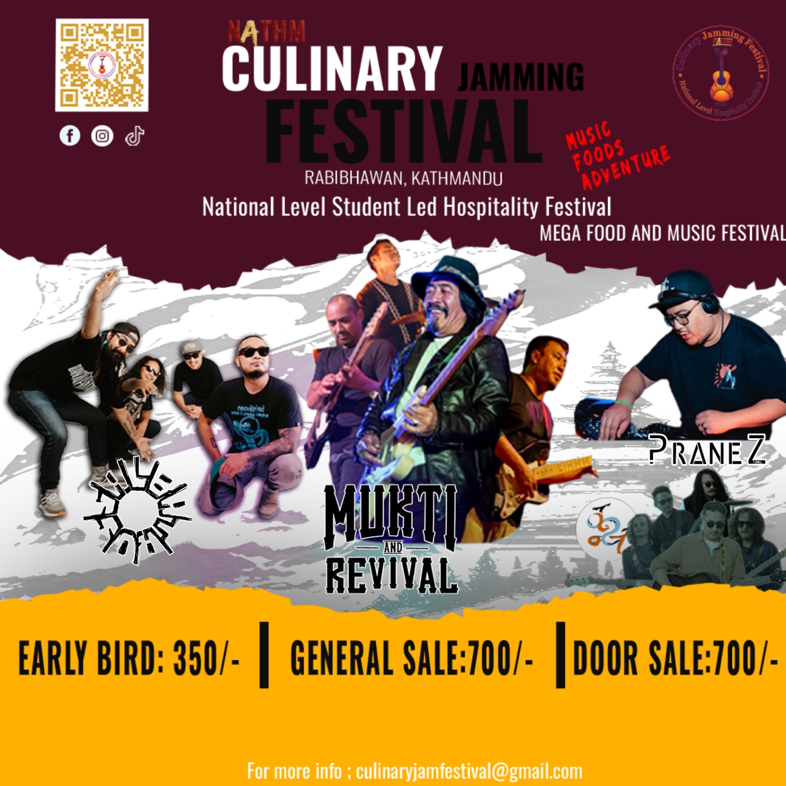 NATHM Culinary Jamming Festival