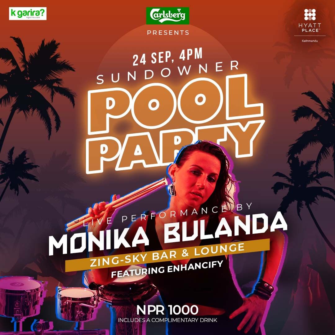 Sundowner Pool Party with Monika Bulanda