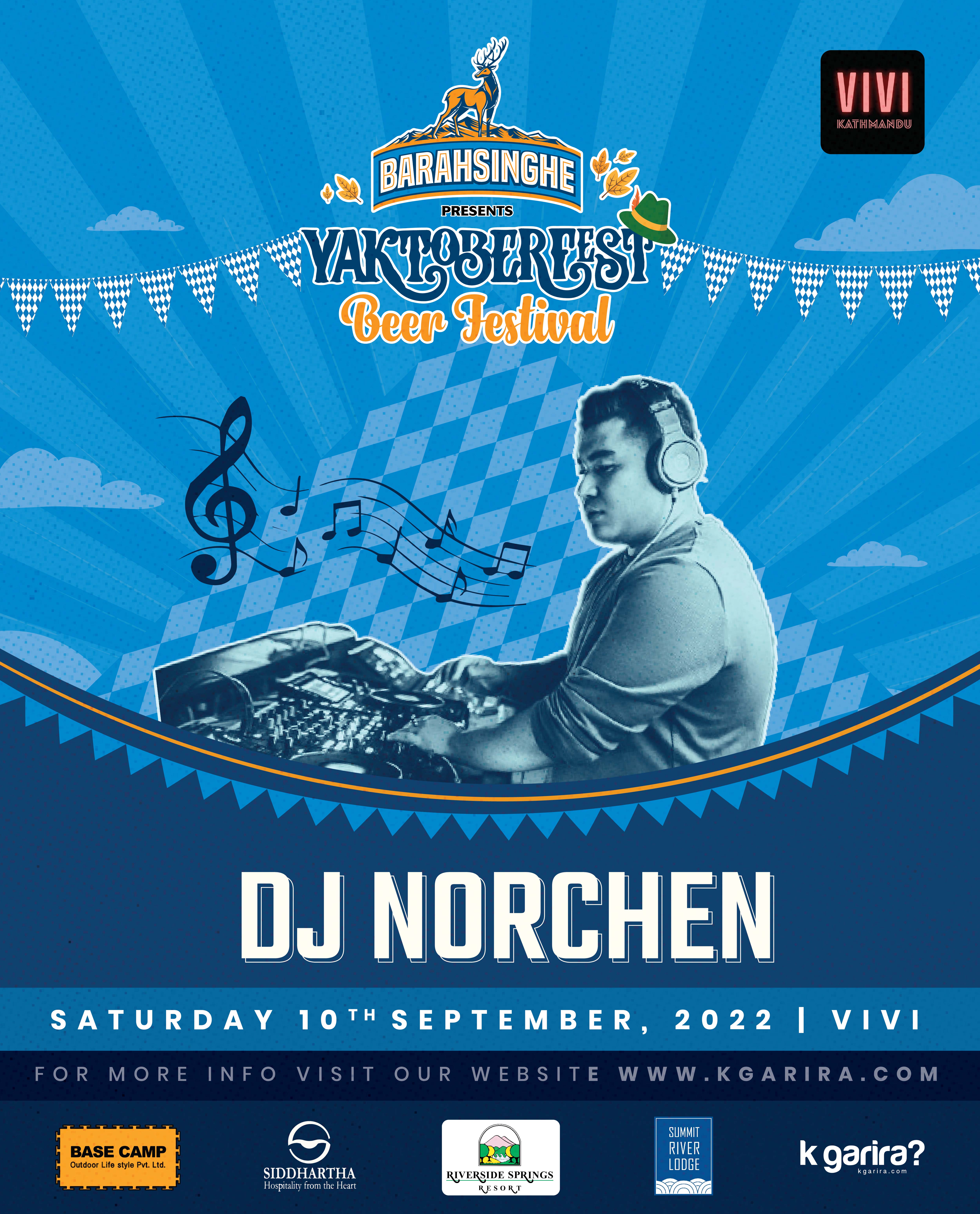 DJ Norchen LIVE at VIVI Kathmandu