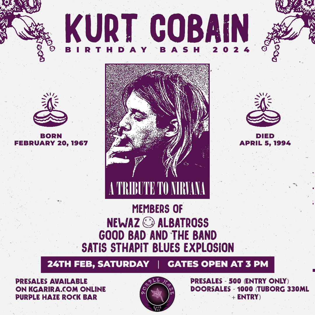 Kurt Cobain Birthday Bash 2024