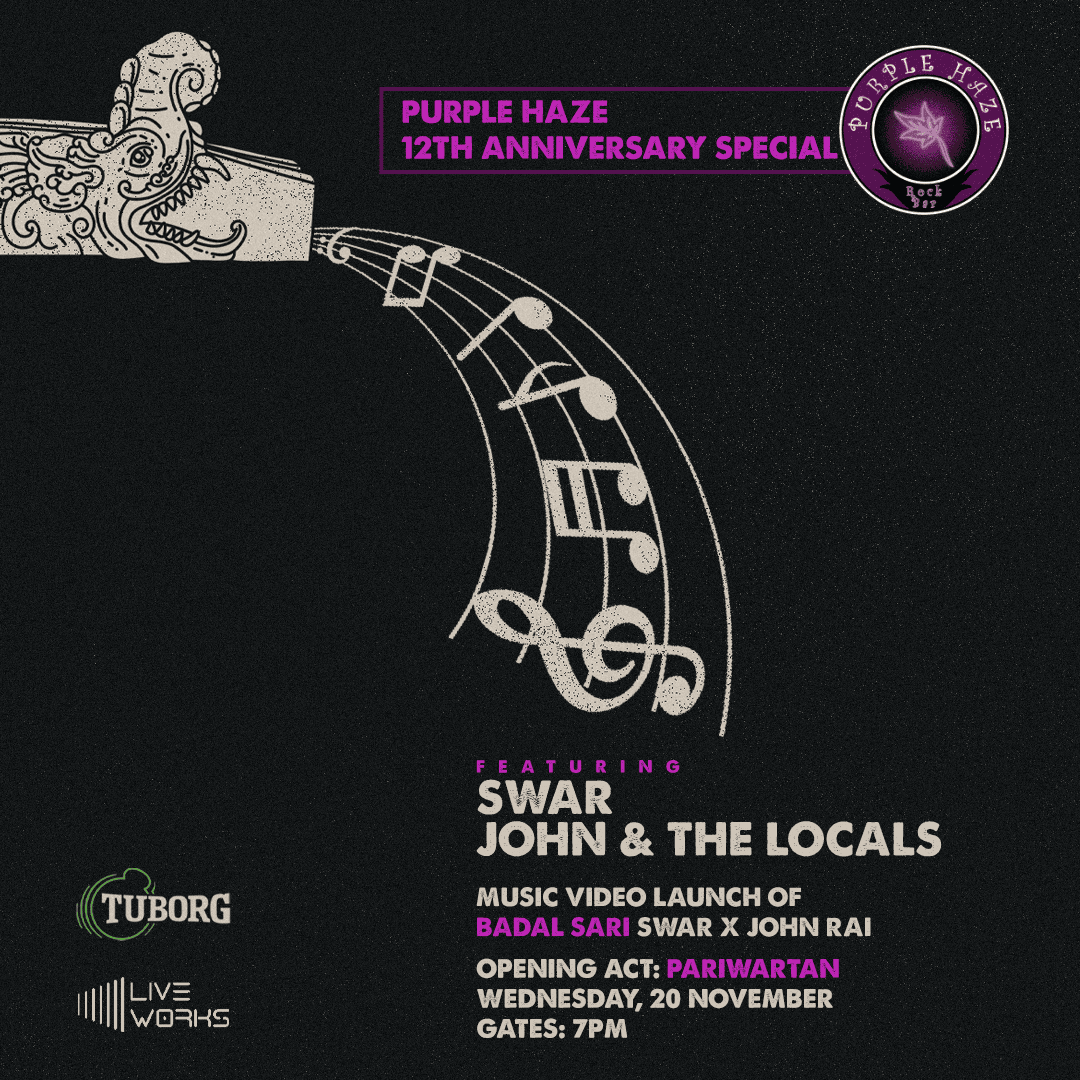 Purple Haze 12th Anniversary Special Ft. Swar | John & The Locals | Opening Act Partiwartan