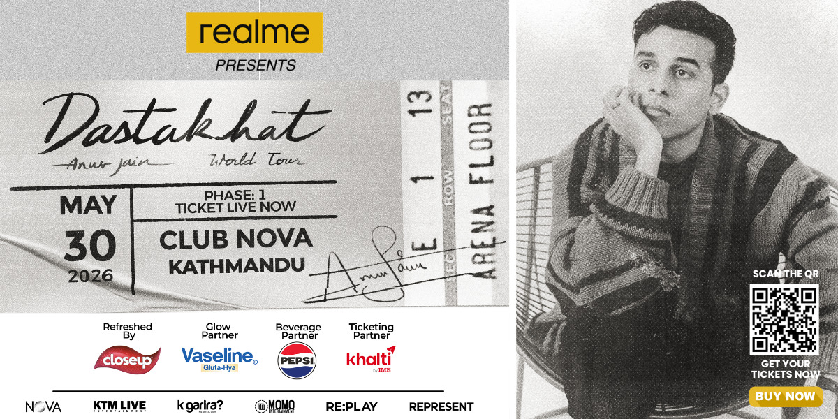 Realme Presents Dastakhat Anuv Jain World Tour Nepal 2026